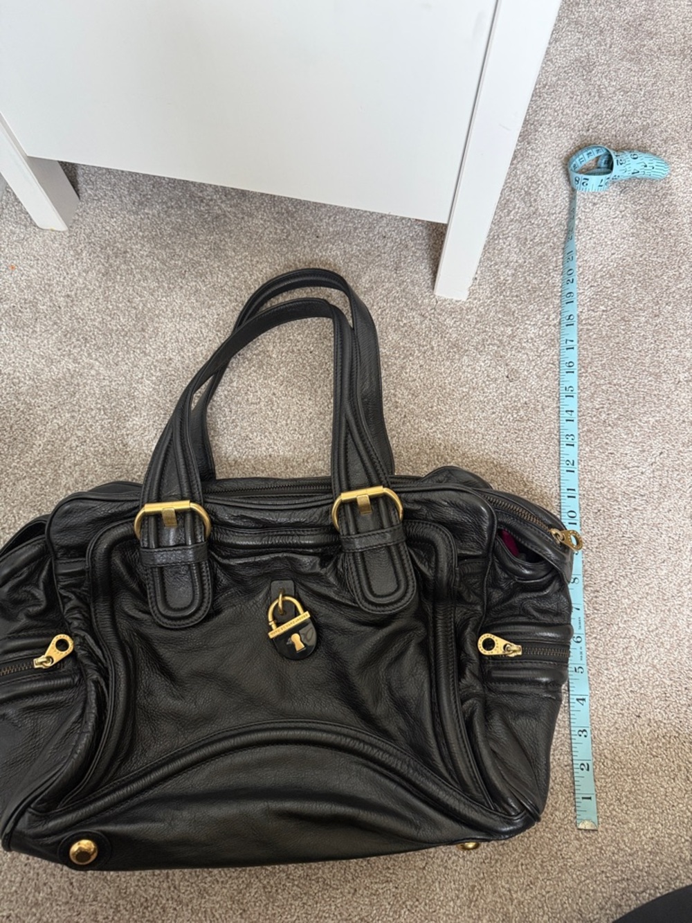 Marc Jacobs Bombay black leather satchel - Picture 11 of 11
